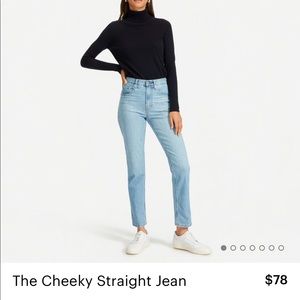 Cheeky Straight Ankle Jeans